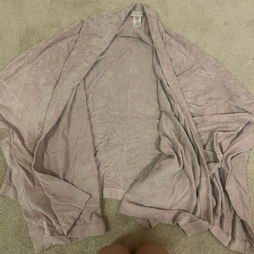 Barefoot dreams Doleman style cardigan
